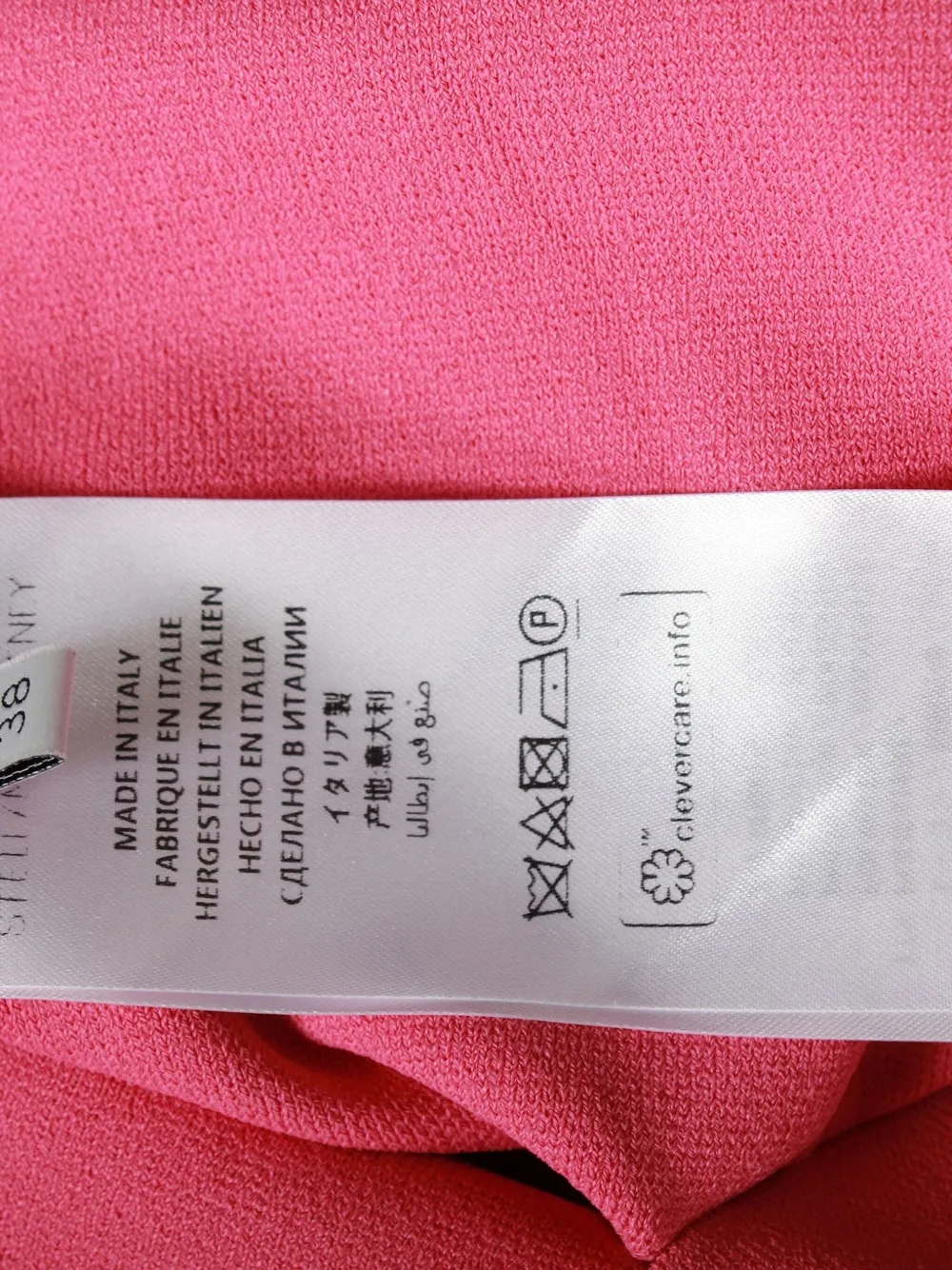 Pre-owned Stella Mccartney Off-shoulder Blouse In Pink