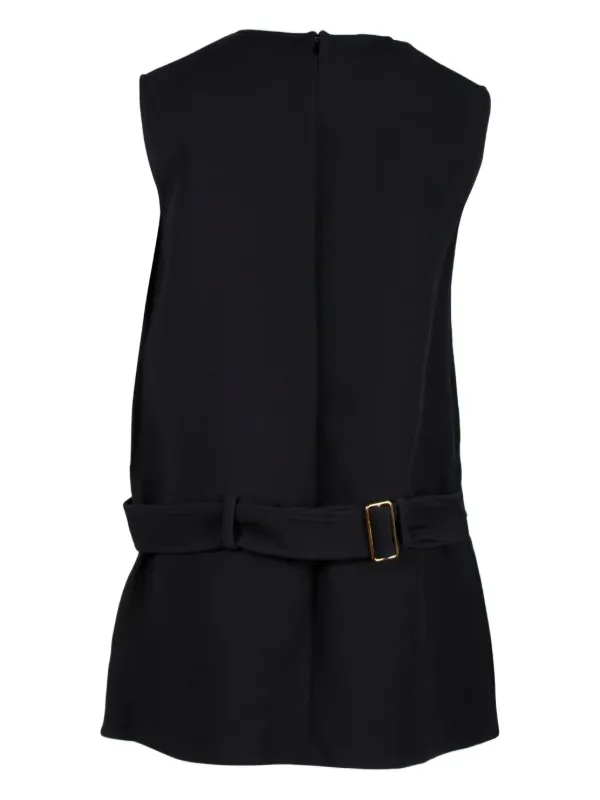 Dior Sleeveless Mini Dress - Black