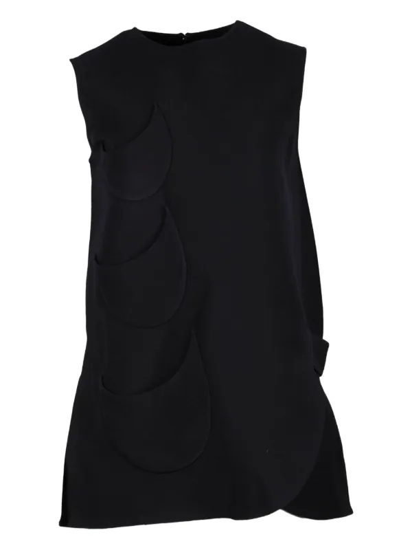 Dior Sleeveless Mini Dress - Black