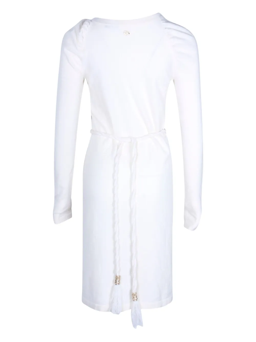CHANEL Pre-Owned Jurk met lange mouwen - Wit