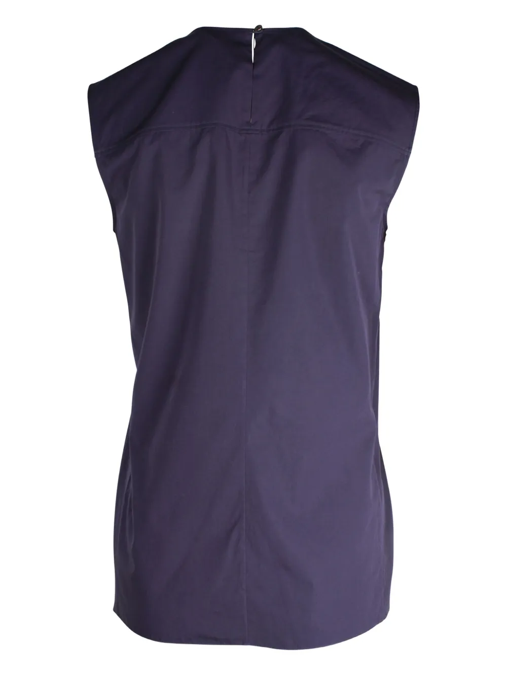 Hermès Pre-Owned overlapping-panel sleeveless top | Image 2