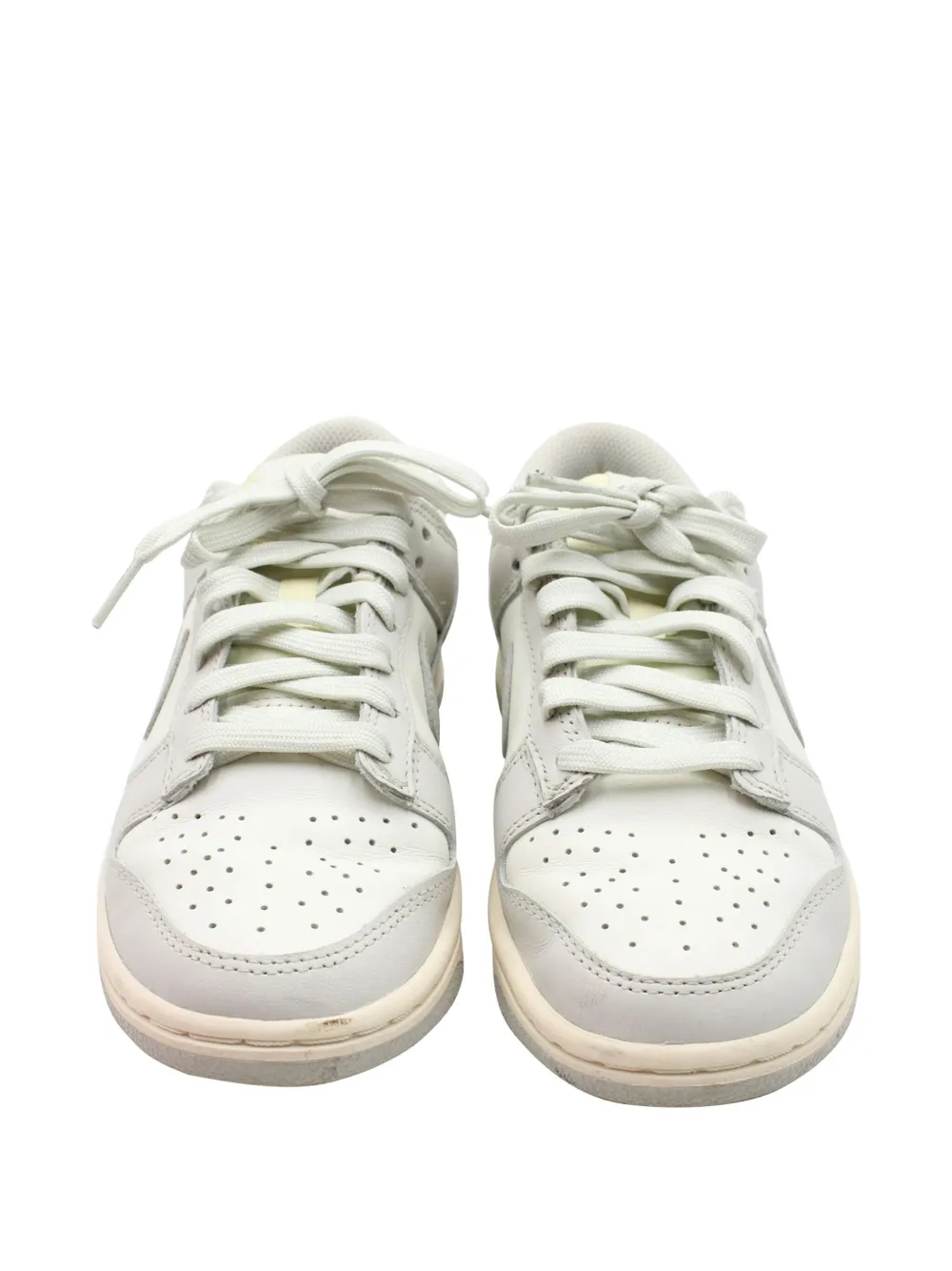 Pre-owned Nike Vintage Dunk Low Sneakers In White