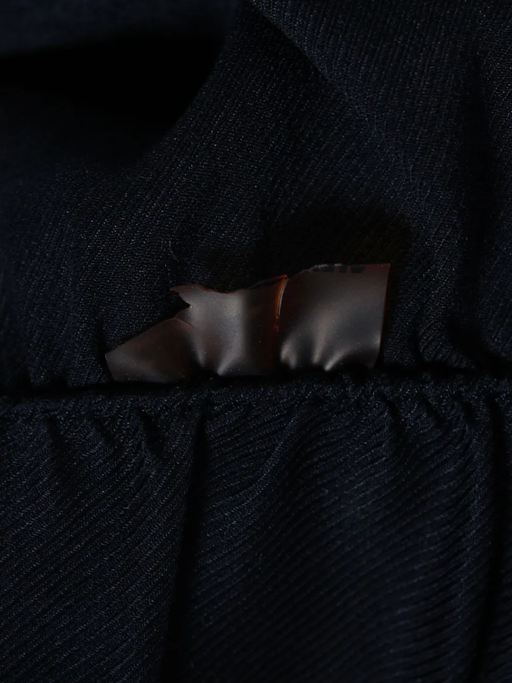 Pre-owned Alexander Wang Cuffed Twill Trousers In Black