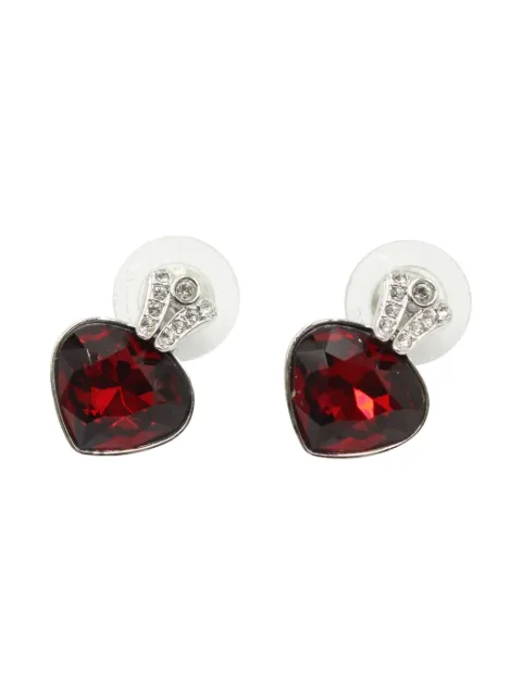 Swarovski Vintage Oceanic crystal-heart earrings