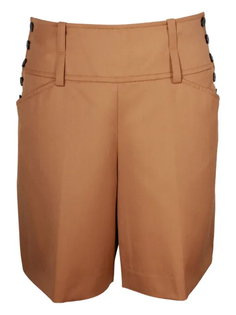 Hermès Pre-Owned side-button wool shorts