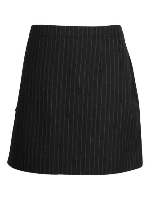 Saint Laurent Pre-Owned pinstripe-pattern mini skirt