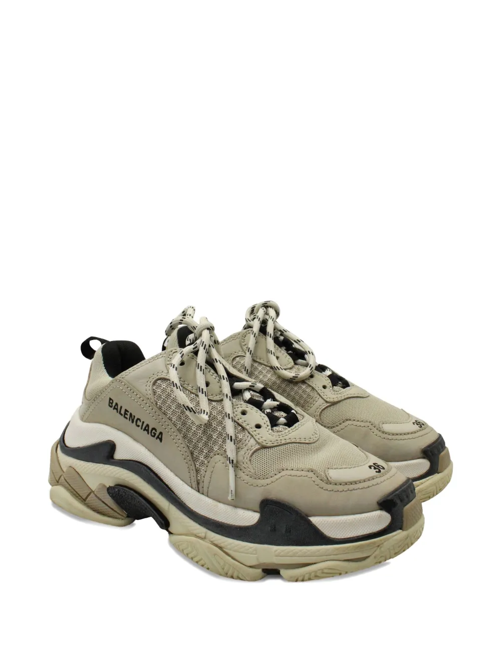 Balenciaga Pre-Owned Triple S sneakers - Beige