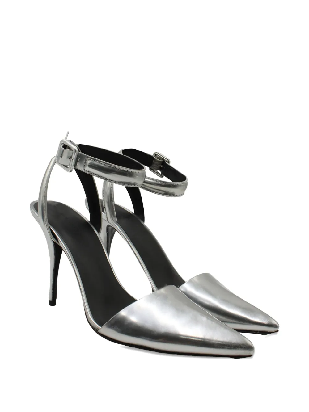 Alexander Wang ankle-strap pointed-toe pumps - Zilver