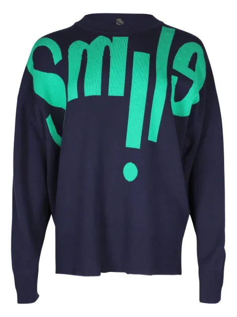 SANDRO jacquard embroidered sweater