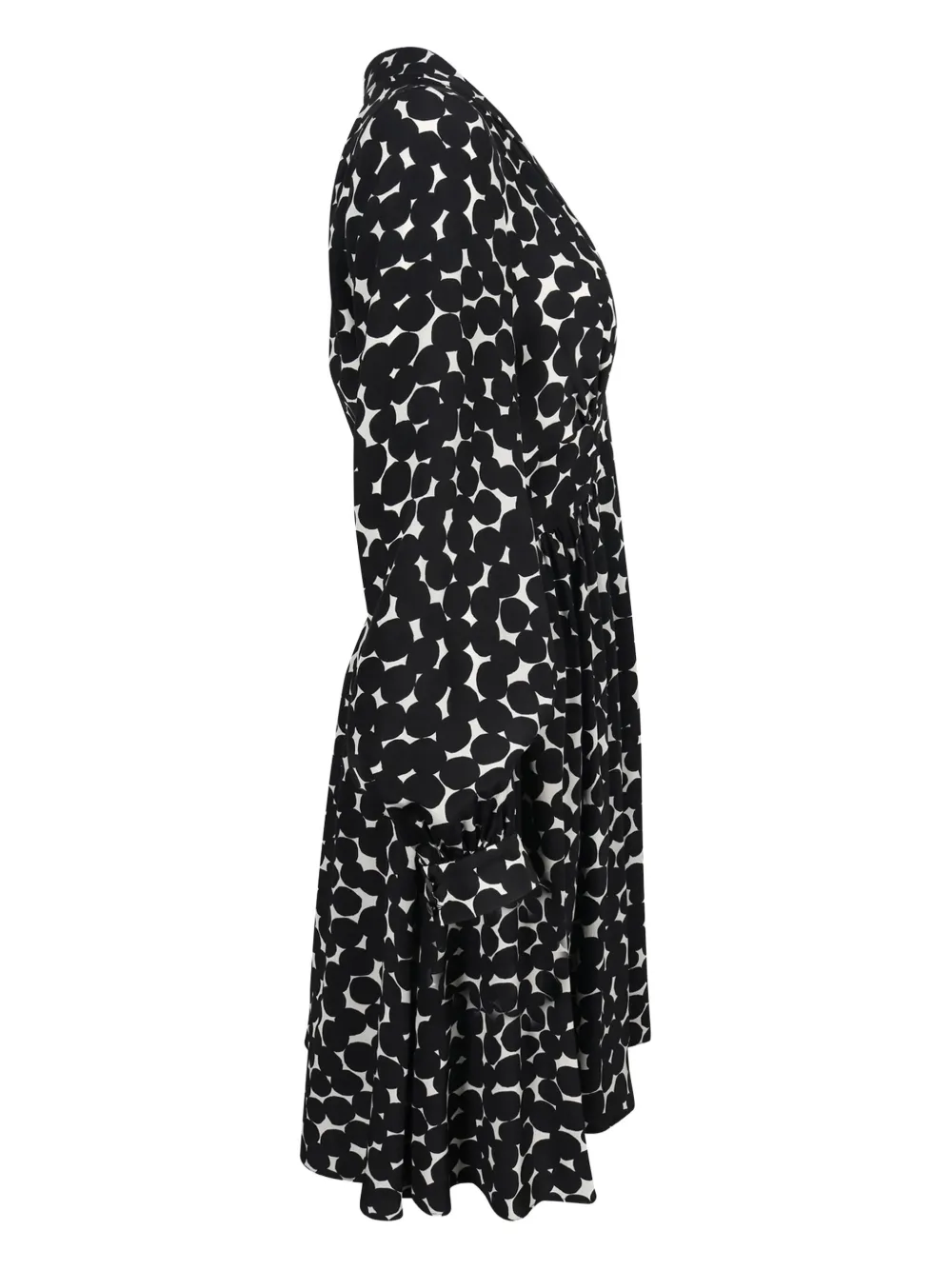 Kate Spade polka-dot long-sleeve dress | Black | Image 1