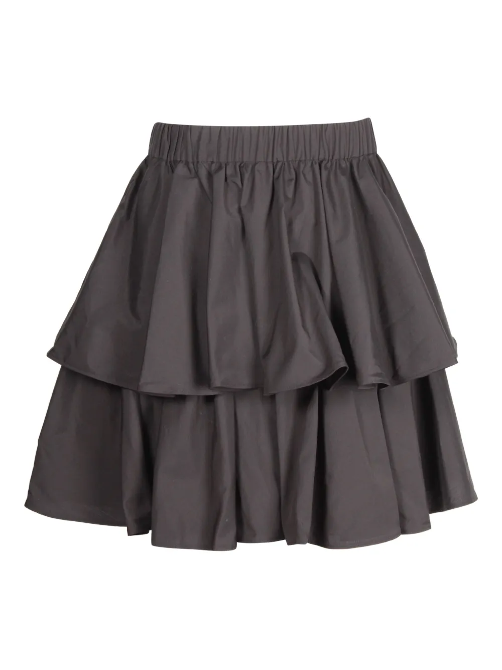 Pre-owned Jason Wu Tiered Skirt In Black