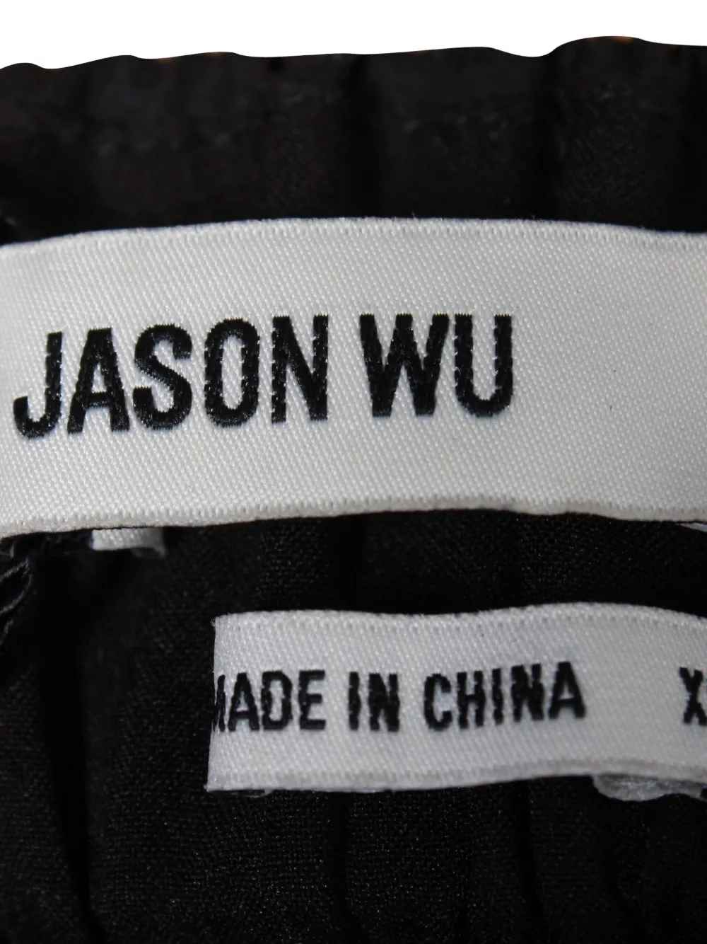 Pre-owned Jason Wu Tiered Skirt In Black