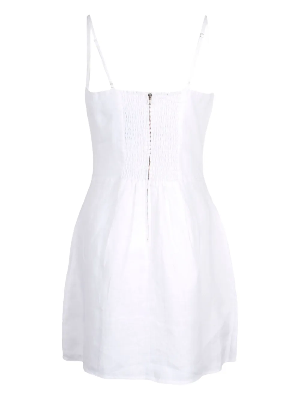 Reformation linen mini dress - Wit