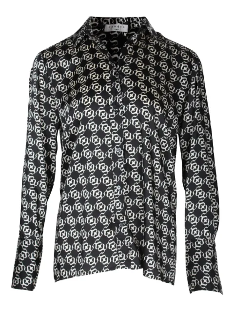 SANDRO chain-print shirt