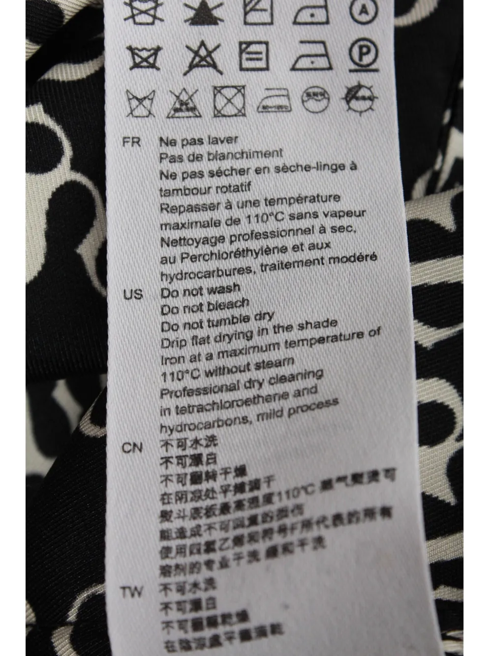 Pre-owned Sandro Chain-print Shirt In Black