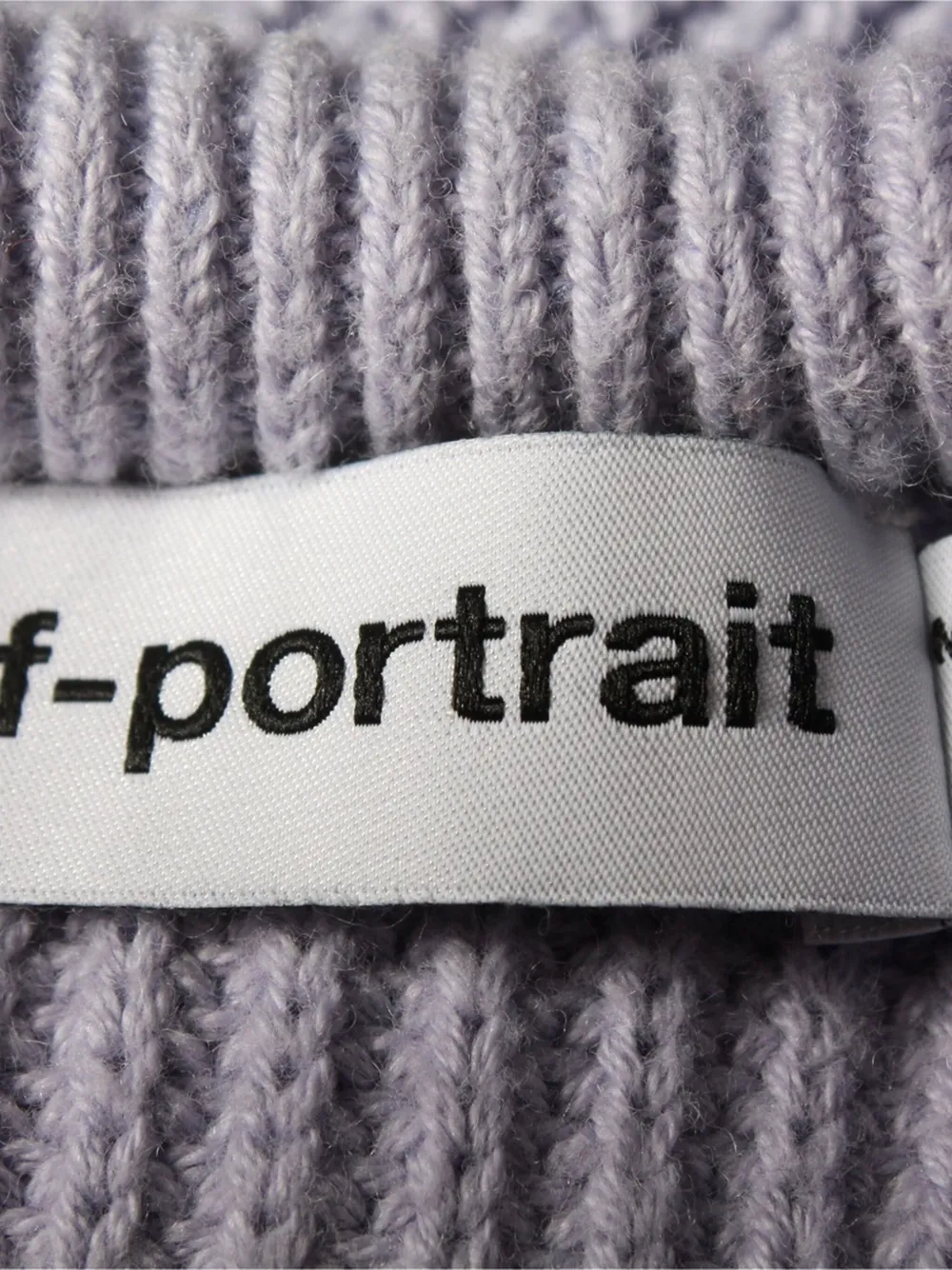 Pre-owned Self-portrait Embroidered-collar Sweater In Purple