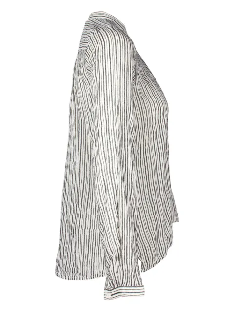 MARANT ÉTOILE stripe cotton blouse