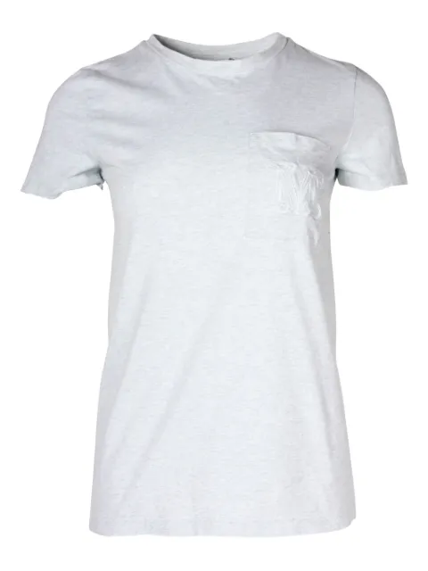 Max Mara logo-embroidered T-shirt