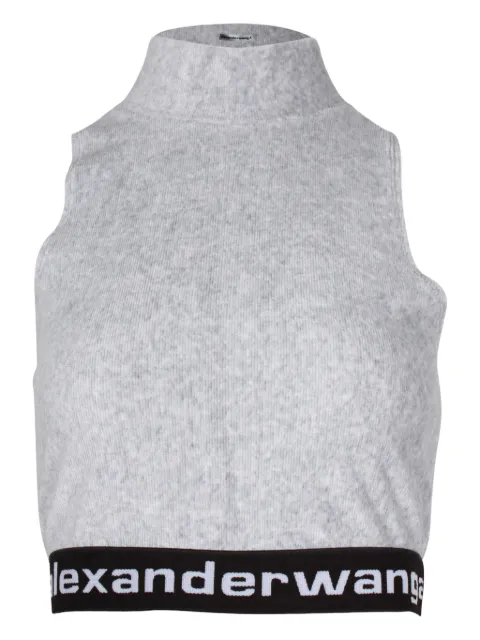 Alexander Wang cotton mock-neck tank top