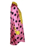 Moschino Pre-Owned polka-dot shirt dress - Pink