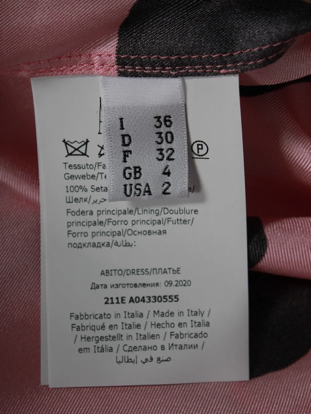 Pre-owned Moschino Polka-dot Shirt Dress In Pink