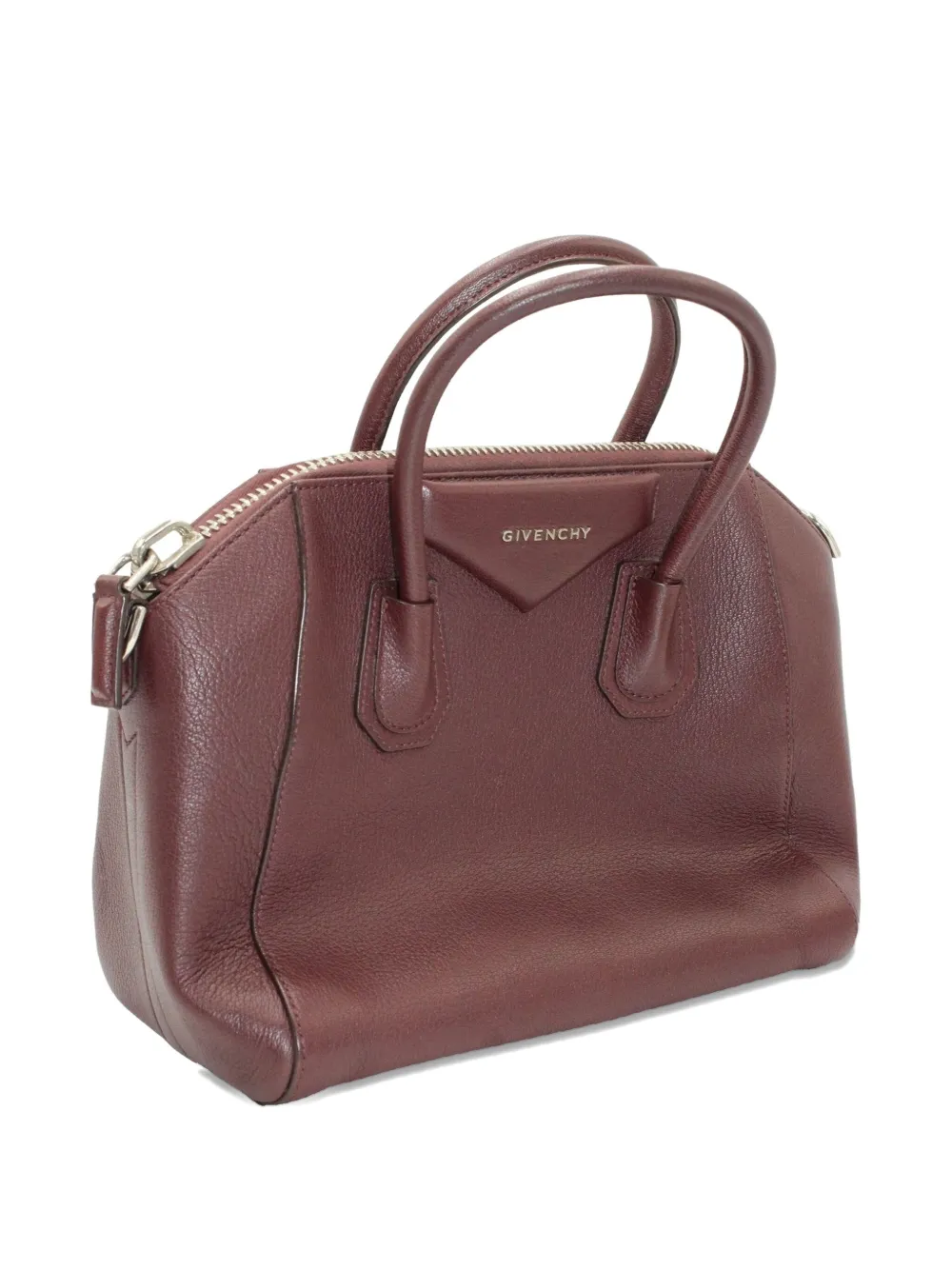 Pre-owned Givenchy Small Antigona Two-way Handbag In Red