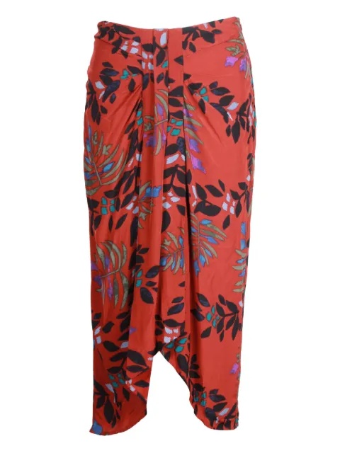 Ba&Sh Christo floral-print midi skirt