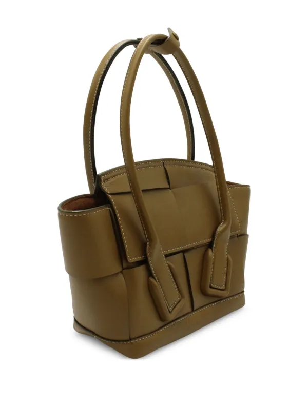 Bottega Veneta Pre-Owned Mini Arco Tote Bag | Brown | FARFETCH