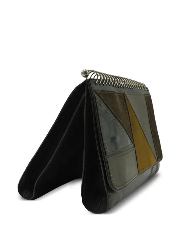 Jean Paul Gaultier Pre-Owned Patchwork Leather Pouch Farfetch - Main Image