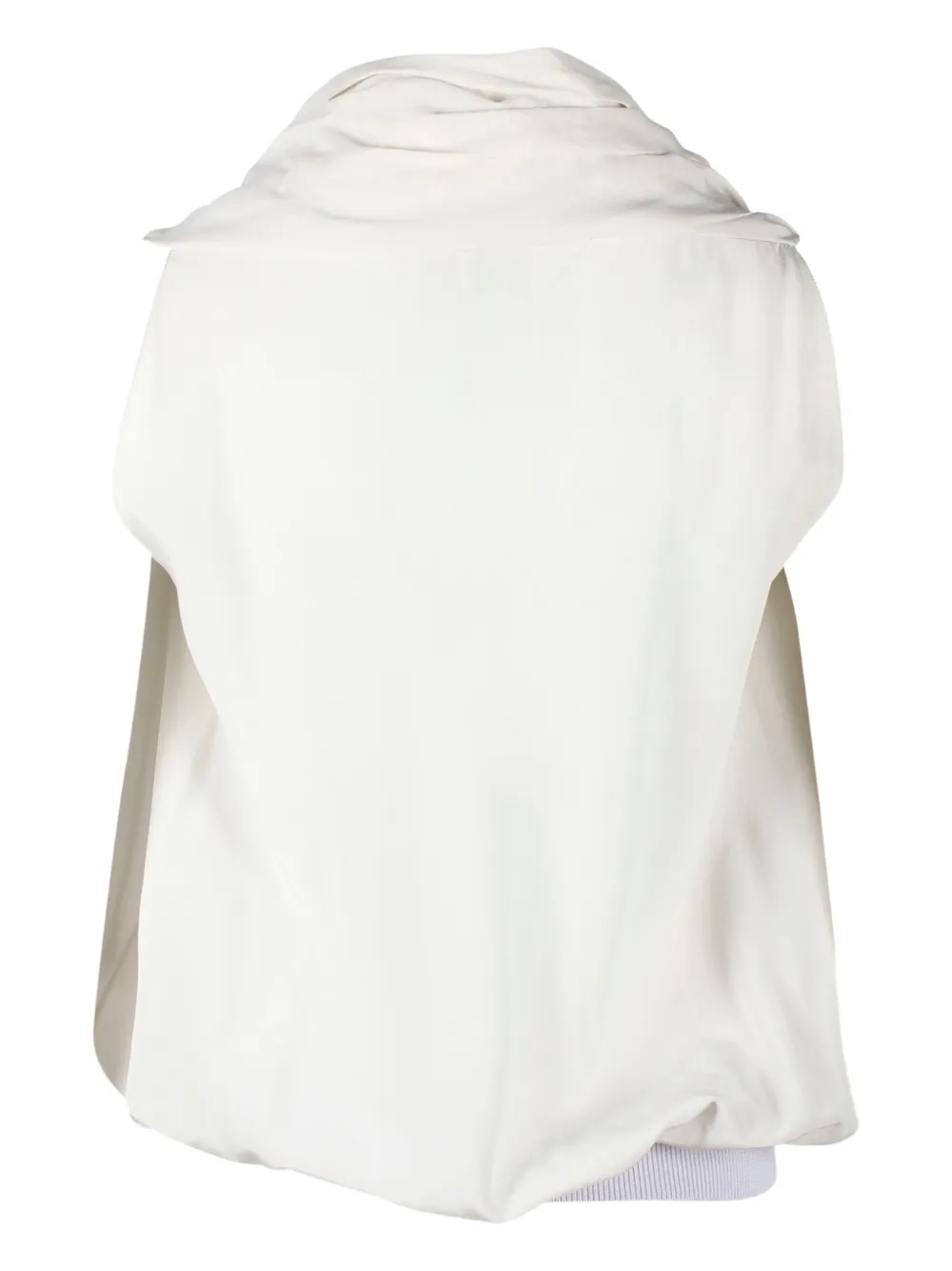 Hermès Pre-Owned draped sleeveless blouse | Image 2