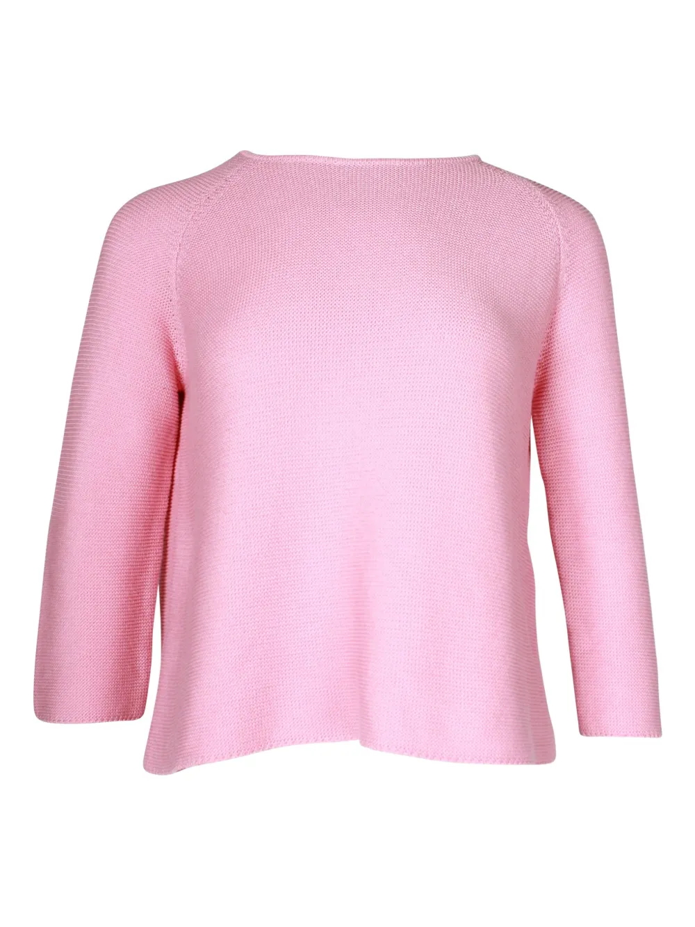 Pre-owned Max Mara Crew Neck Knit T-shirt In Pink