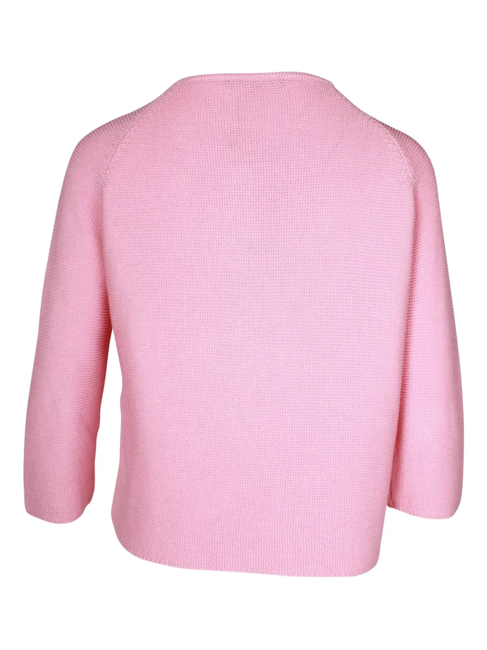 Pre-owned Max Mara Crew Neck Knit T-shirt In Pink