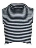 A.L.C. Dan striped top - Blue