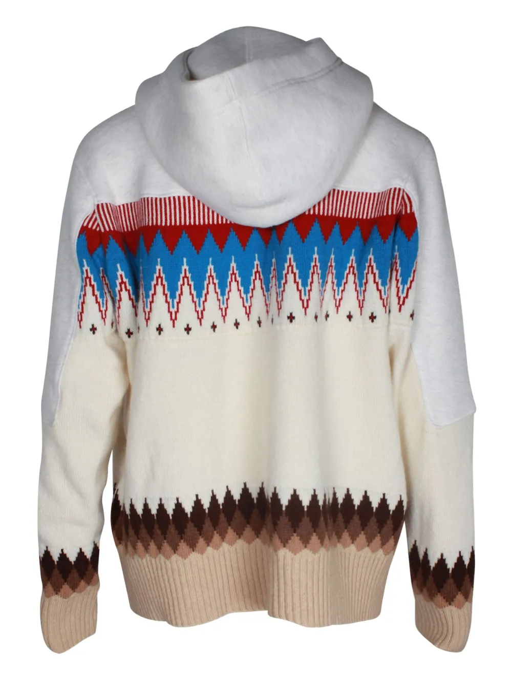 NIKE x SACAI tartan-pattern hooded jacket | Image 2