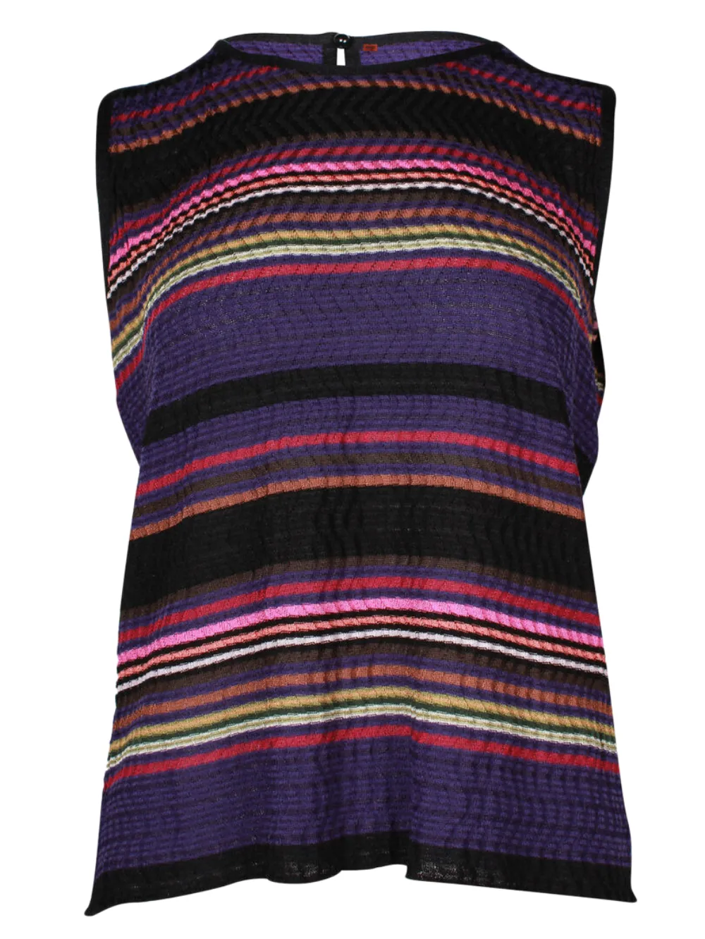 Missoni Pre-Owned striped sleeveless top - Viola