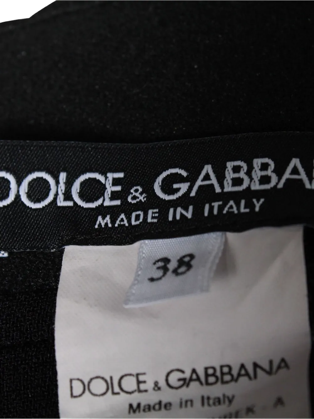 Pre-owned Dolce & Gabbana Elasticated-waistband Midi Skirt In Black