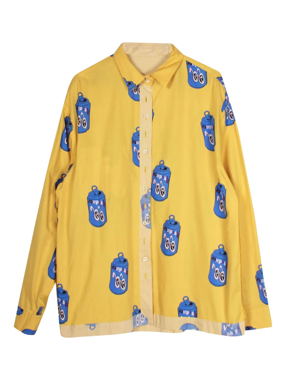 Jacquemus Pre-Owned Simon long-sleeve shirt | Yellow | Image 1