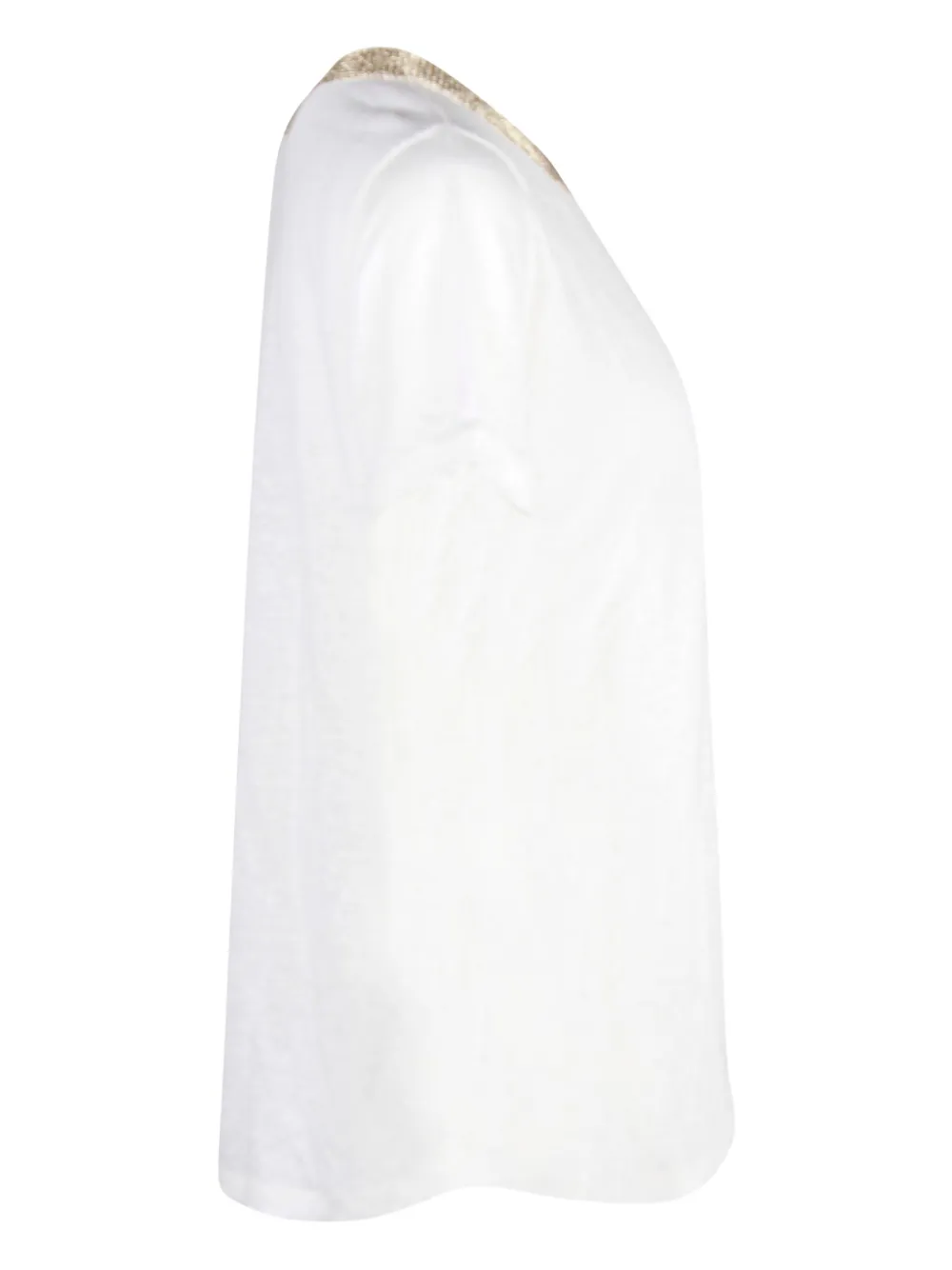 Pre-owned Maje Tellor T-shirt In White