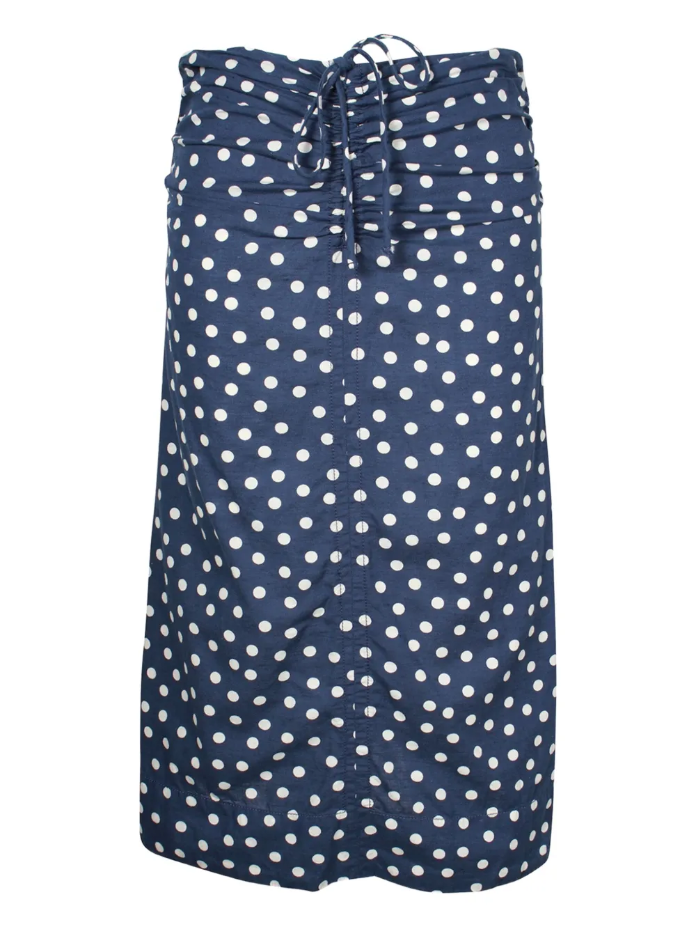 A.P.C. polka-dot midi skirt | Blue | Image 1