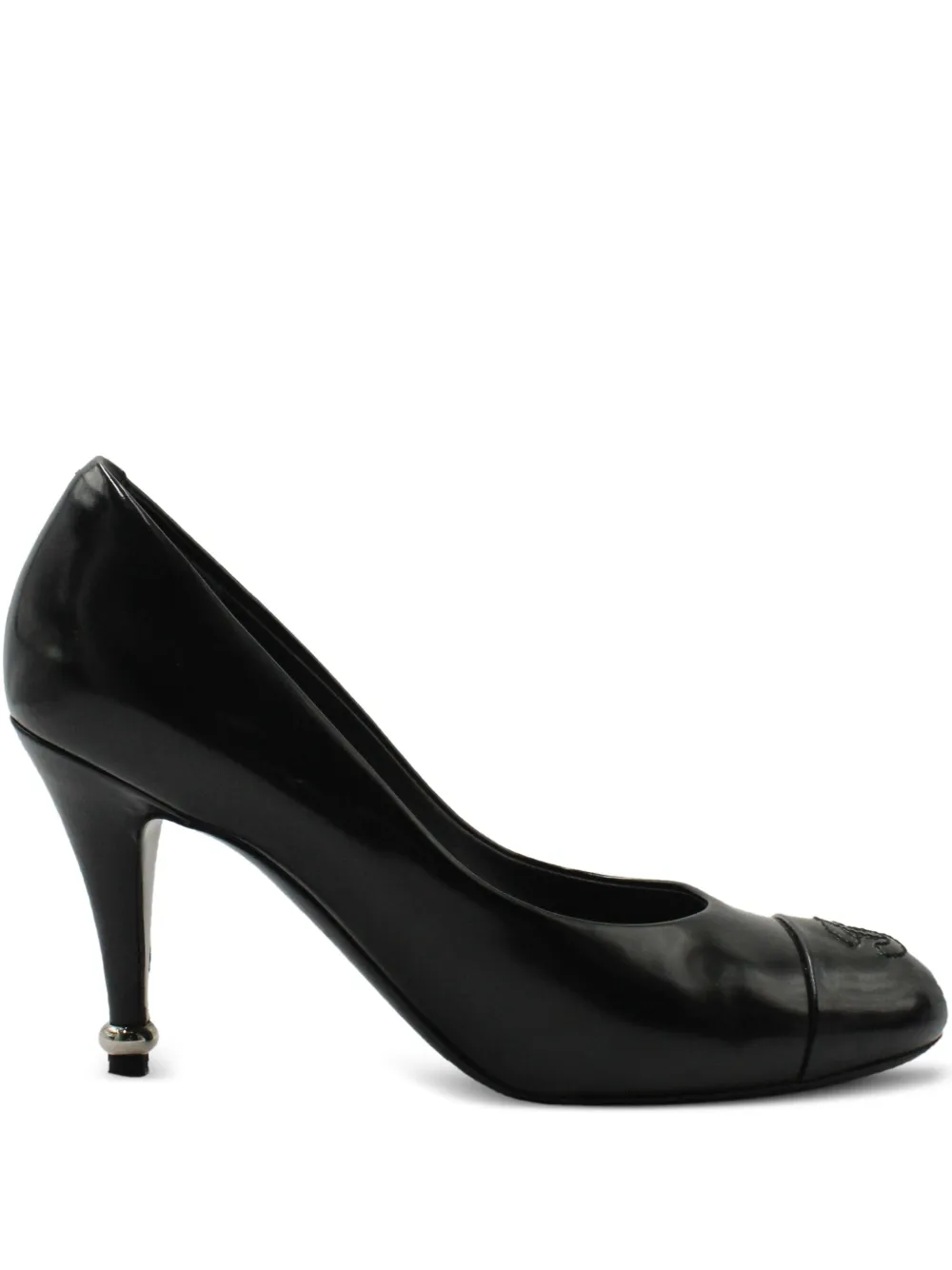 CHANEL Pre-Owned Interlocking CC-logo pumps | Black | Image 1