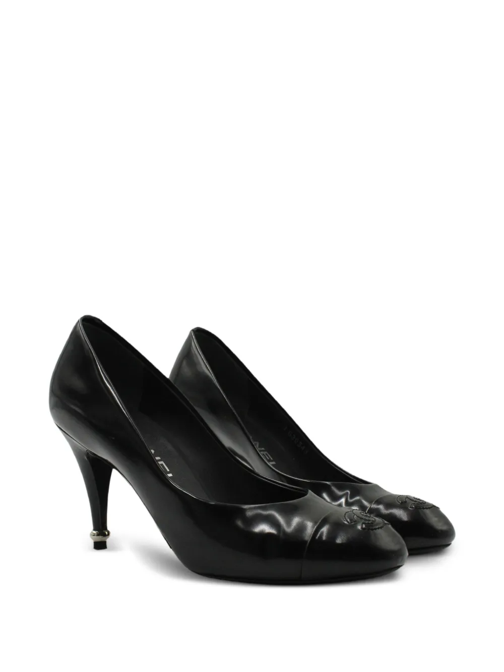 CHANEL Pre-Owned Interlocking CC-logo pumps | Image 2