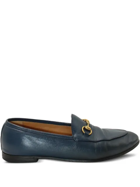 Gucci Pre-Owned لوفر جلد بحلية معدنية