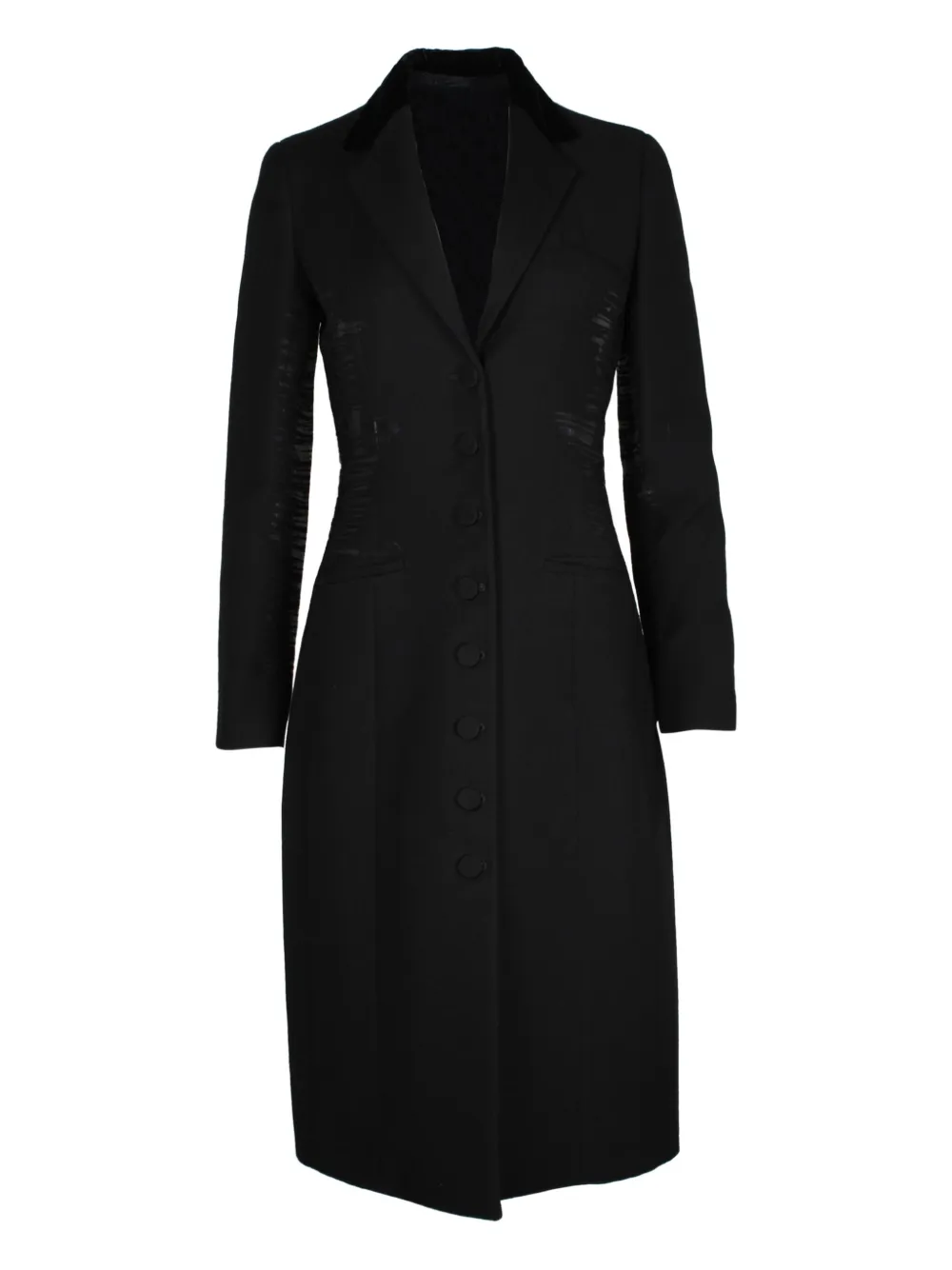 Bottega Veneta Pre-Owned side stripe coat | Image 2