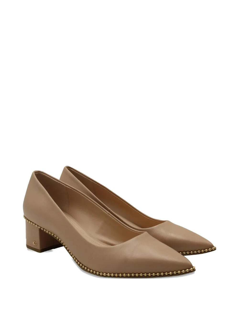Coach Vintage Willa block-heel pumps - Beige
