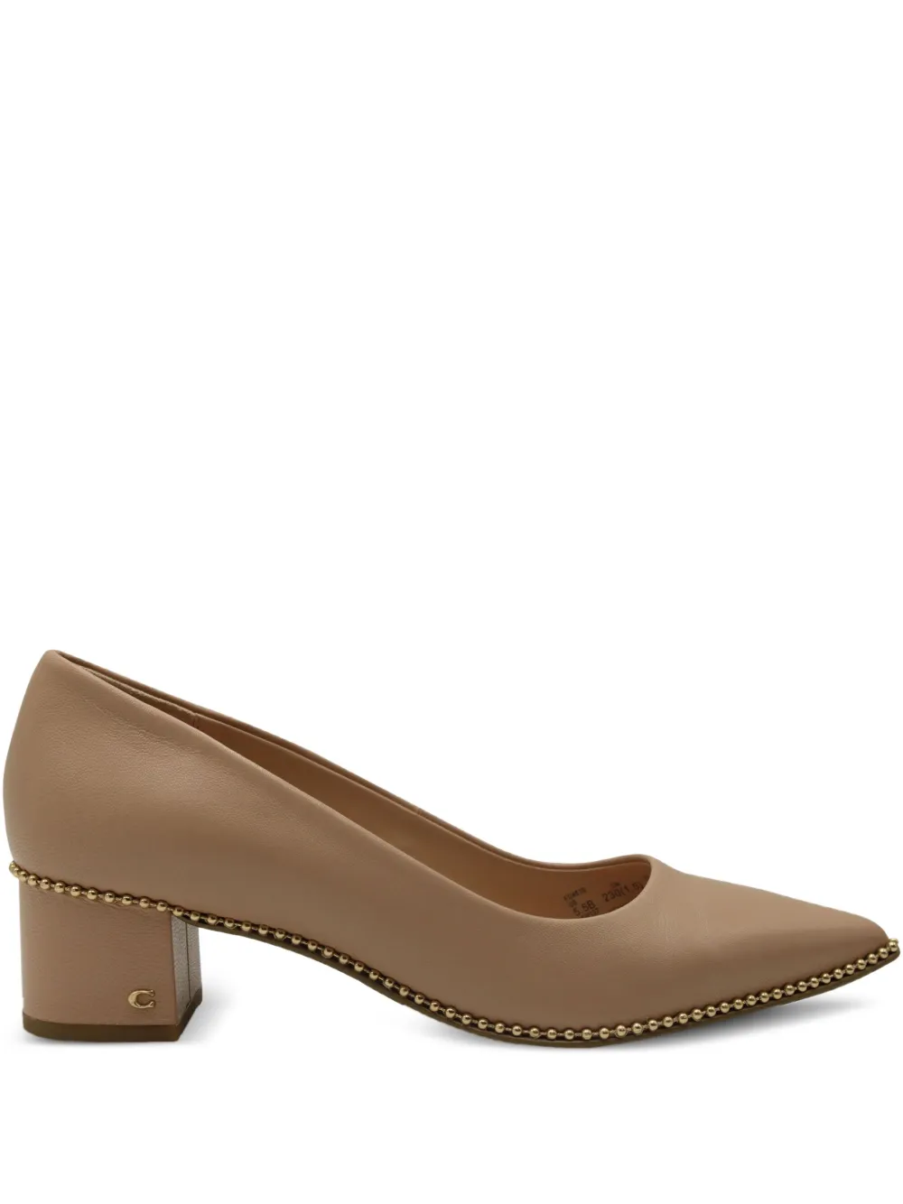 Coach Vintage Willa block-heel pumps | Neutrals | Image 1
