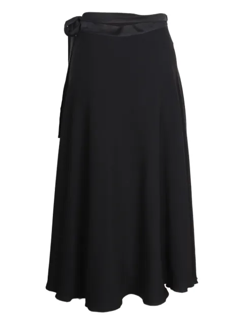Max Mara wrap midi skirt
