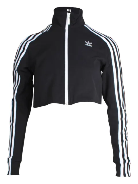 adidas three-stripes zip-up jacket