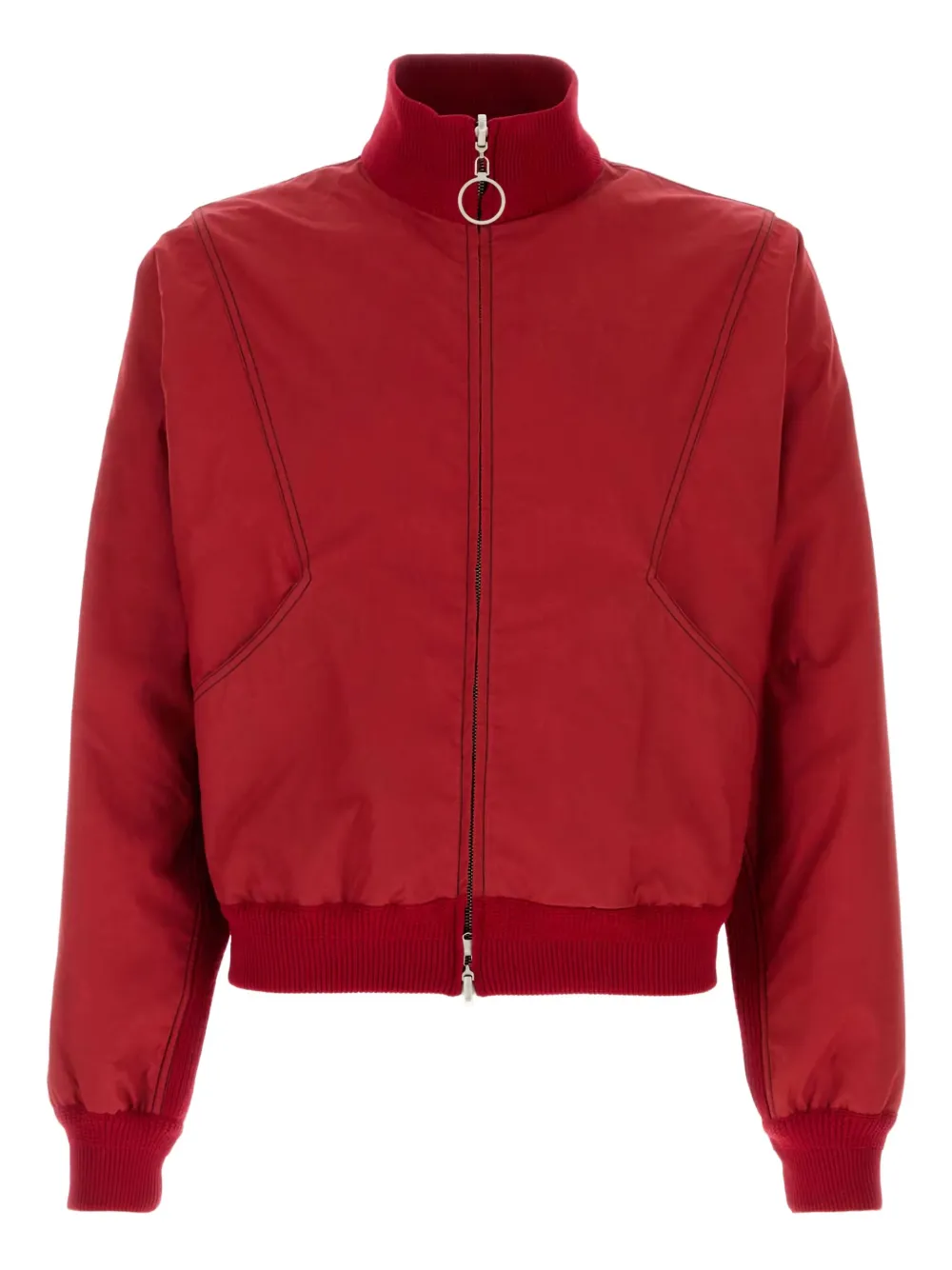 1989 STUDIO logo-patch bomber jacket | Red | Image 1