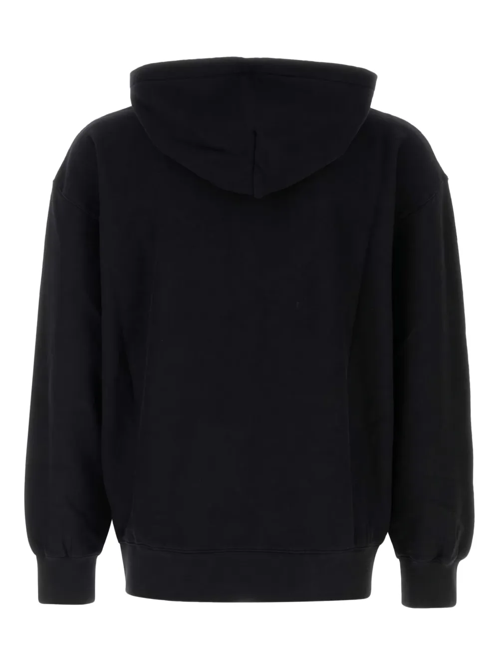 1989 Studio Logo-embellishment Cotton Hoodie In Black