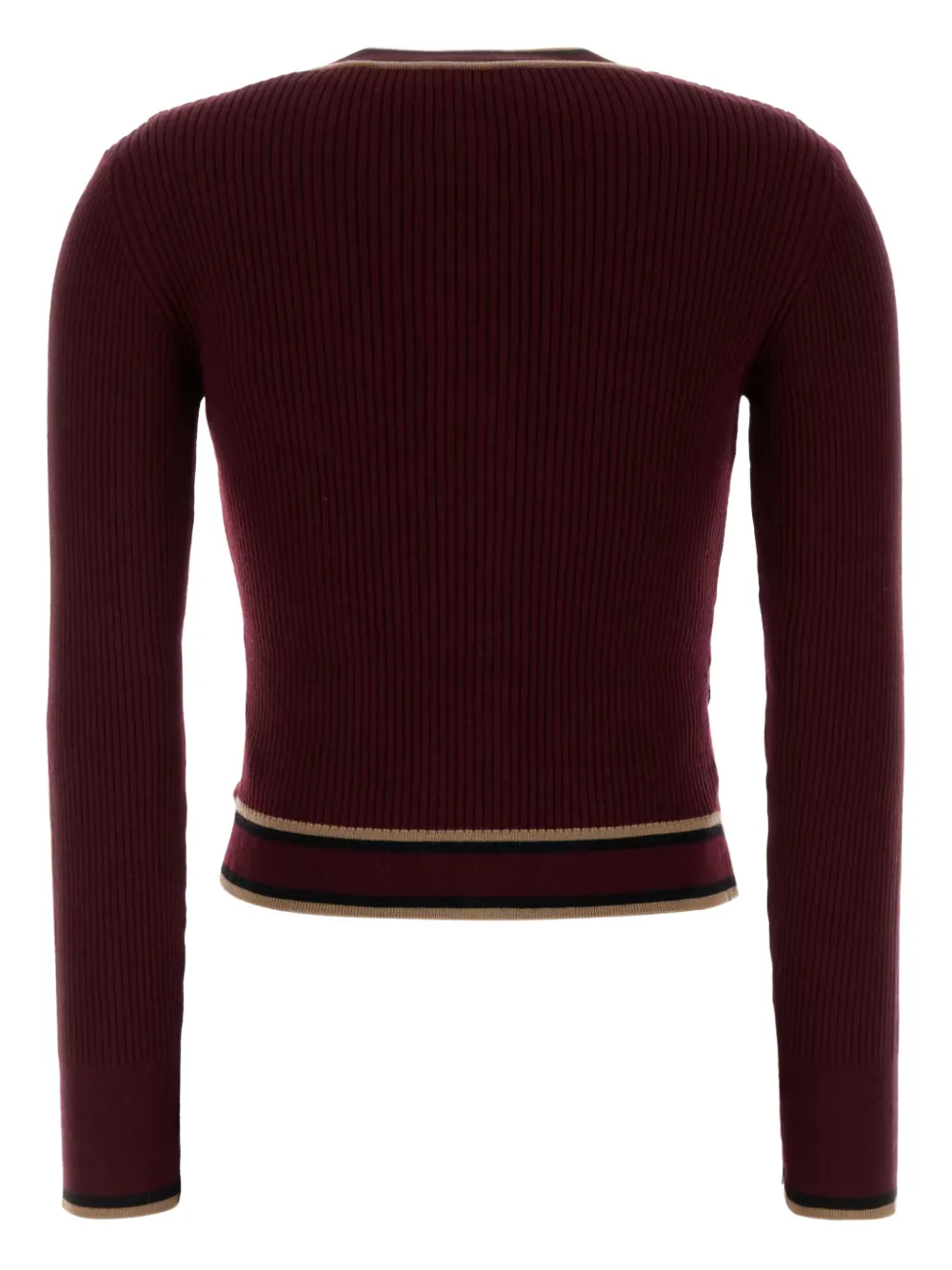 Alessandra Rich ribbed-knit cardigan | Cardigans | Image 2